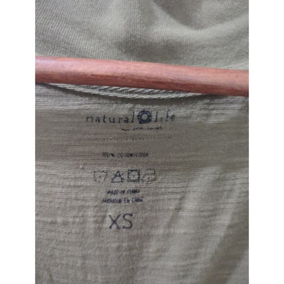 Natural Life Green Plunge Jumpsuit Oversized - Picture 3 of 4